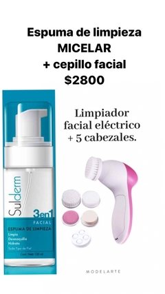 Espuma micelar más cepillo