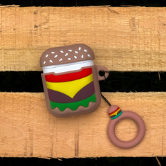 FUNDA AIRPODS BURGUER - comprar online