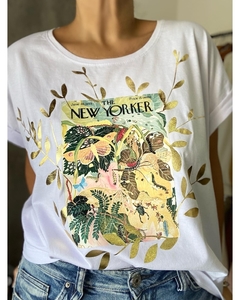 Remera New Yorker white