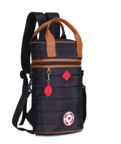 BOLSO MATERO LAS OREIRO NEGRO - comprar online