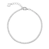 PULSEIRA PRATA 925 RIVIERA CRISTAL