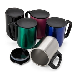 Caneca Inox Parede Dupla 230ml - loja online