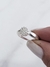 Anillo Compromiso Plata 925 con piedra Cubic