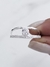 Anillo Compromiso Plata 925 con piedra Cubic