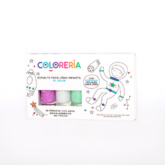 Set esmaltes x3 - COLORERIA - Alarte