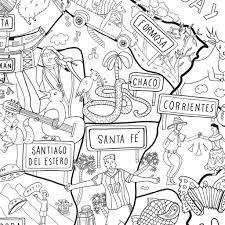ATLANTIS Mapas para pintar - Proyecto Argentina - comprar online