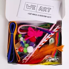 Caja de materiales 100 piezas - WE ART - comprar online