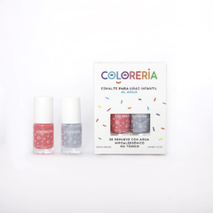 Set de esmaltes x2 - COLORERIA - comprar online