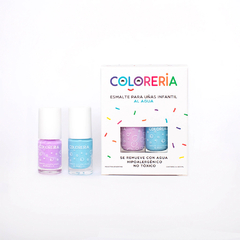 Set de esmaltes x2 - COLORERIA - Alarte