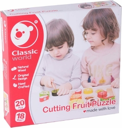 Cortando frutas puzzle - CLASSIC WORLD - tienda online