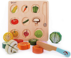 Cortando vegetales puzzle - CLASSIC WORLD - comprar online