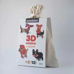 Puzzle 3D para armar - WOODALOO - - tienda online