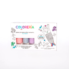 Set esmaltes x3 - COLORERIA