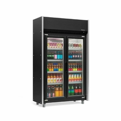 Refrigerador Vertical Auto Serviço 2 portas - GEAS 2P PR - GELOPAR