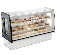 Vitrine Natural New Panorâmica 179cm Preto - VNPS 1790 - Refrimate - comprar online