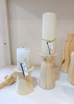 Candelabro Brio madera pino