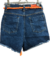 Shorts Sal e Pimenta Jeans - Escuro - comprar online