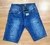 Bermuda HD Rasgada Jeans Masculina