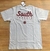 Camiseta South to South Basica Letreiro - Cinza - comprar online