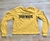 Camiseta South to South Mangá Longa Feminina- Amarelo na internet