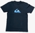 Camiseta Quiksilver Comp Loo Color - Preto/Azul