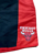 Bermuda NBA Chicago Bulls Colorblock Masculina - Preto/Vermelho - comprar online