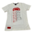 Camiseta Ecko UNLTD emborrachada - Branca/ Vermelha
