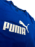 Camiseta Puma Letreiro Unissex - Azul - comprar online