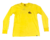 Camiseta Quiksilver Manga Longa - Amarelo