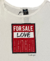 Camiseta Blusinha Onbongo - Branca Estampa Vermelh - comprar online