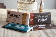 Tableta Artesanal Albricias 130 Grs. Chocolate Con Leche - ESPECIAL DÍA DEL PADRE