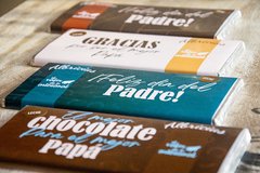Tableta Artesanal Albricias 130 Grs. Chocolate Con Leche - ESPECIAL DÍA DEL PADRE - comprar online