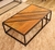 Mesa de centro madeira ferro frisado - comprar online
