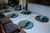 Mesa de Jantar de Madeira e Vidro com Pintura Laca - Teceart Mineira
