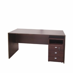 escritorio 150 platinum 503, ideal para computadoras de escritorio. con cajonera con ruedas y llave de seguridad