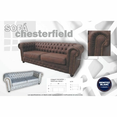 Sofa Chesterfield 2Cuerpos Estandar