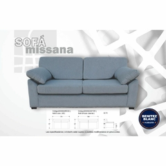 Sofa Missana 3 cuerpos