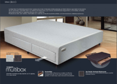 Gani Sommier MultiBox 140X190 DOS PLAZAS - comprar online