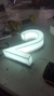 Letras Corporeas de acrilico con iluminacion leds