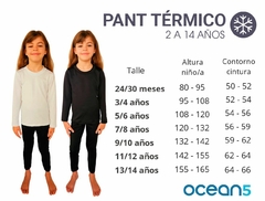 Pant térmico Ocean 5 blanco - comprar online