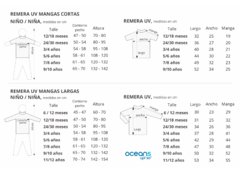 Remera upf50 + ML olas - comprar online