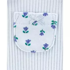 Carter´s Osito Pijama Algodon Cierre floral - comprar online