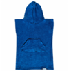 Poncho Towel azul liso