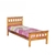 Cama Plaza x 0.80 madera pino Color Miel (C)