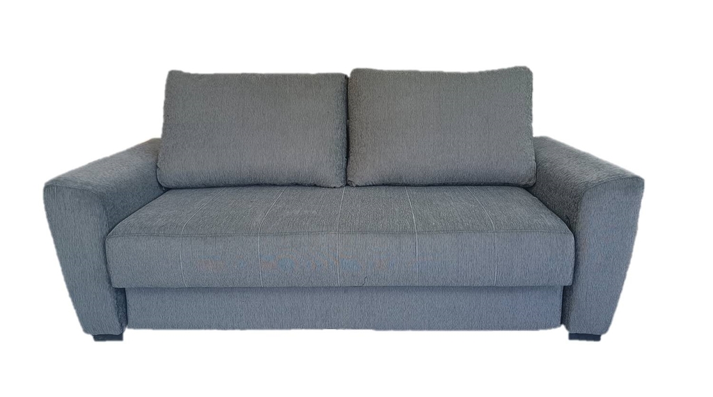 Sofa Cama Pullman alt 1,80 prof 90 alto 80 chenille gris (F)