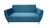 Sofa 2 cuerpos Aero Tela Pana 1.60x0.80 (FL)