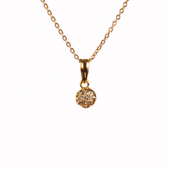 Colgante de Oro Mujer Con Piedras, Frutilla (9511) - comprar online