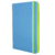 Caderneta Color Blocking Azul/Verde - comprar online