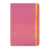 Caderneta Color Blocking Rosa/Amarelo