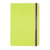 Caderneta Color Blocking Verde/Roxo